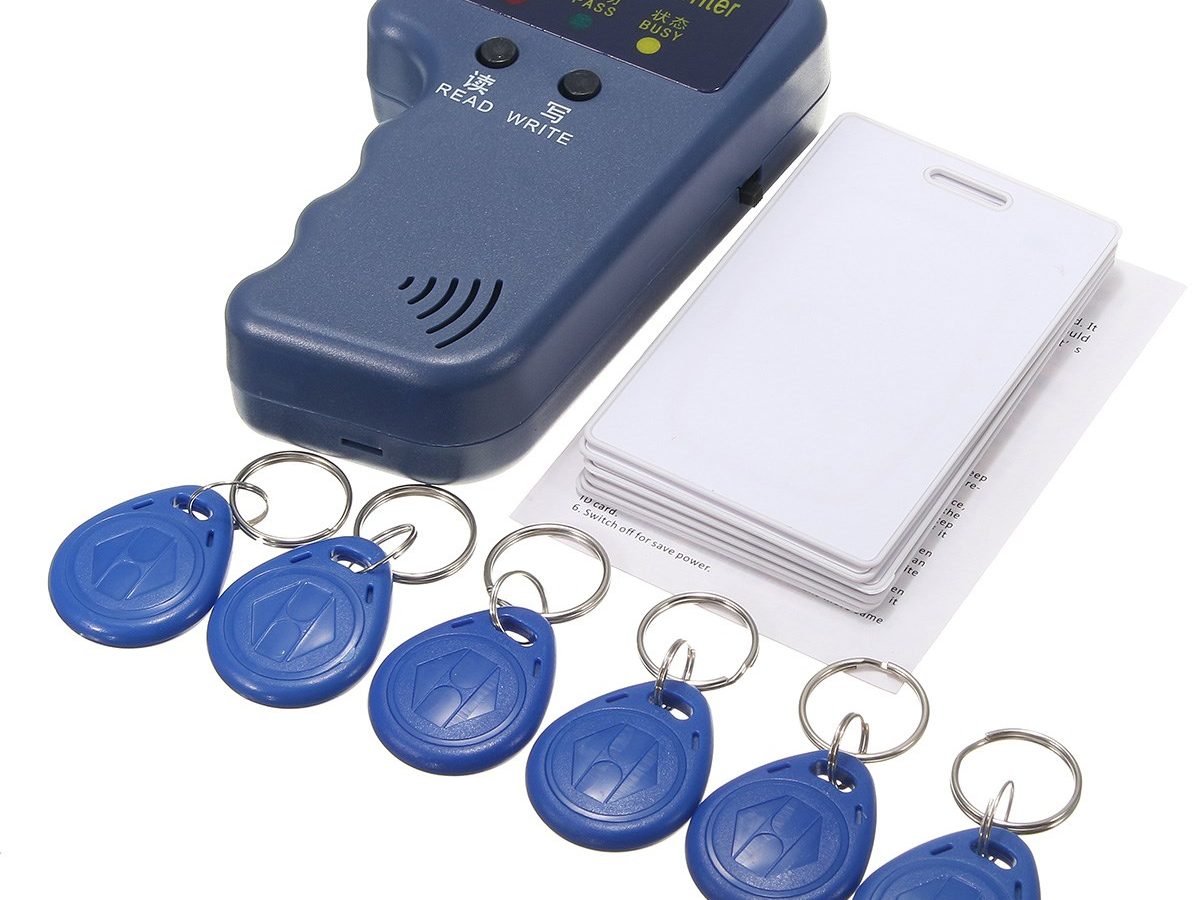 125KHz Handheld RFID Writer/ Copier/ Readers/ Duplicator With 10PCS ID TagRSDE 