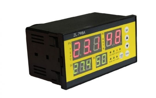 Buy Incubator Temperature Controller Thermostat and Humidity Controller with free temperature and humidity sensors / probes