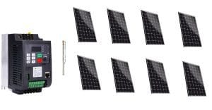 Borehole pump system